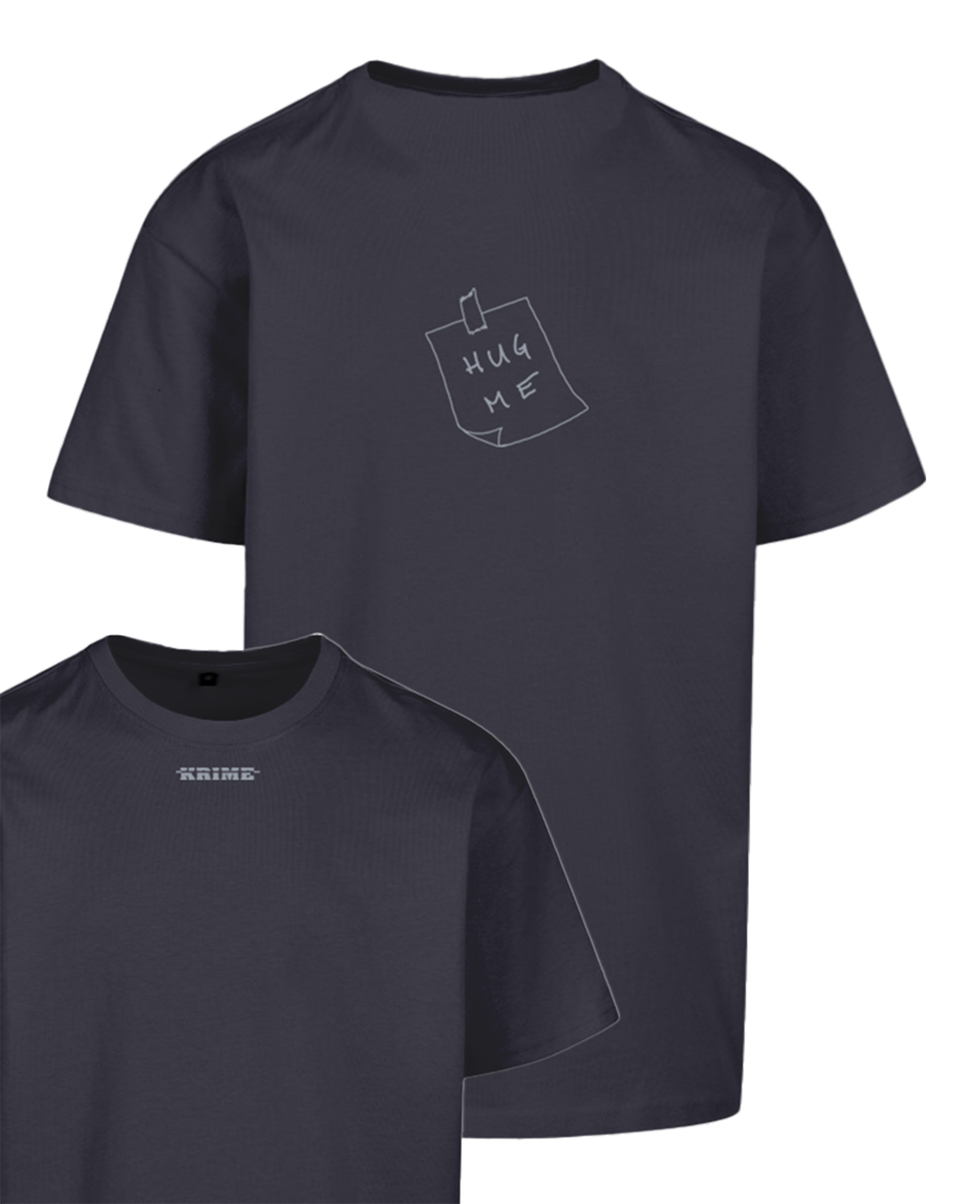 BYB_Tshirt_HugMe_navy_silver.png