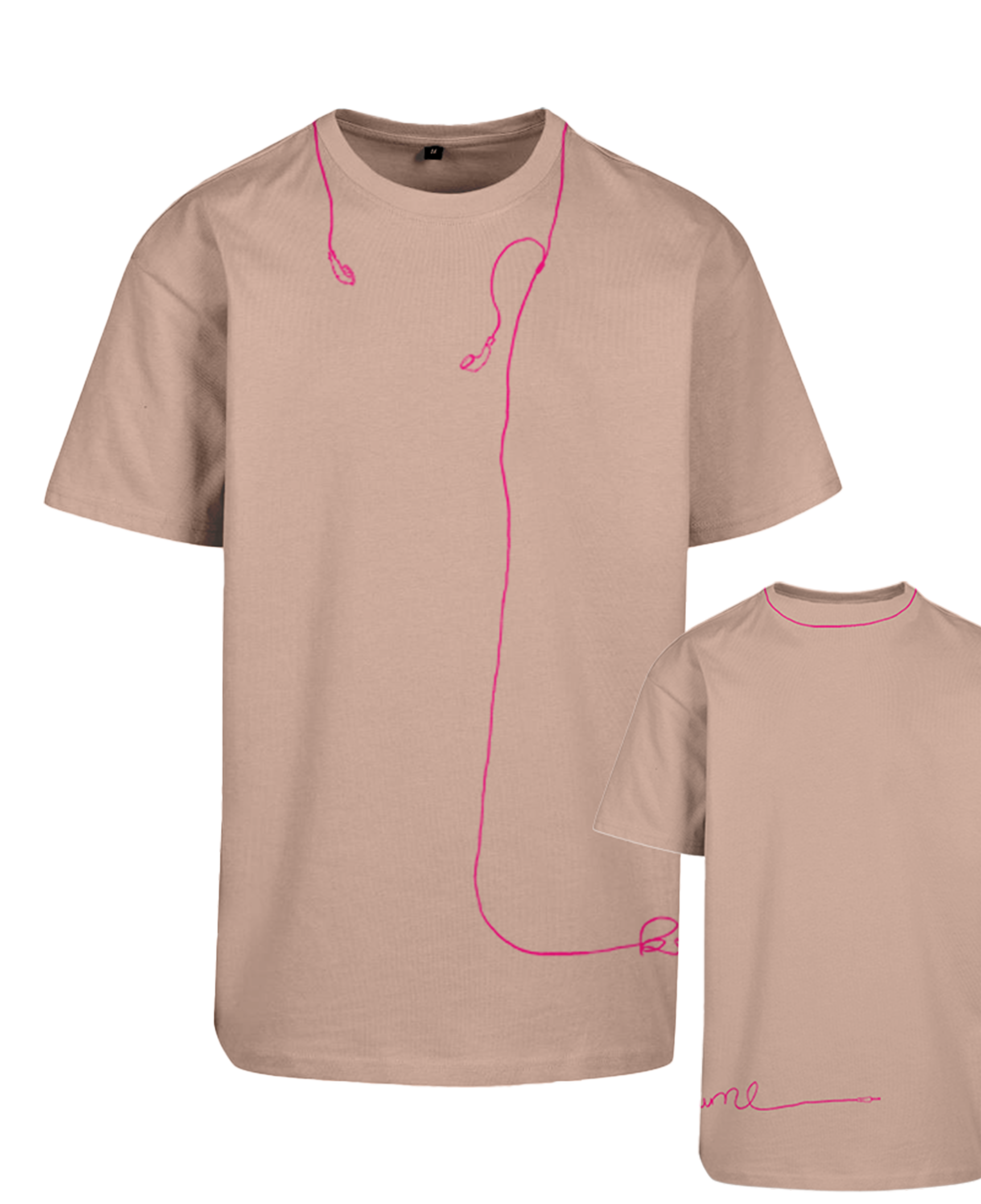 BYB_Tshirt_MeMyselfAndI_amber_neonpink.png