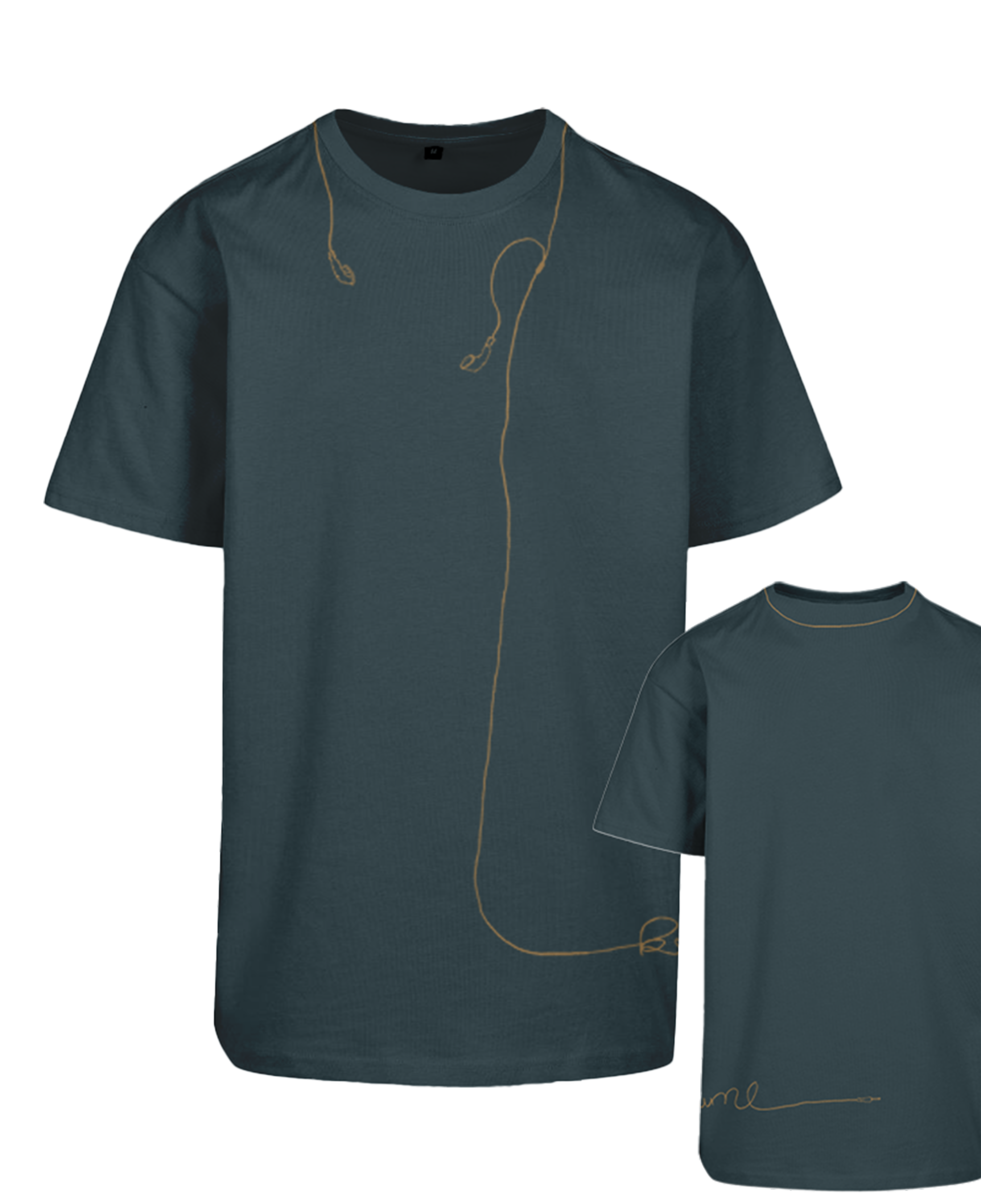 BYB_Tshirt_MeMyselfAndI_bottlegreen_gold.png