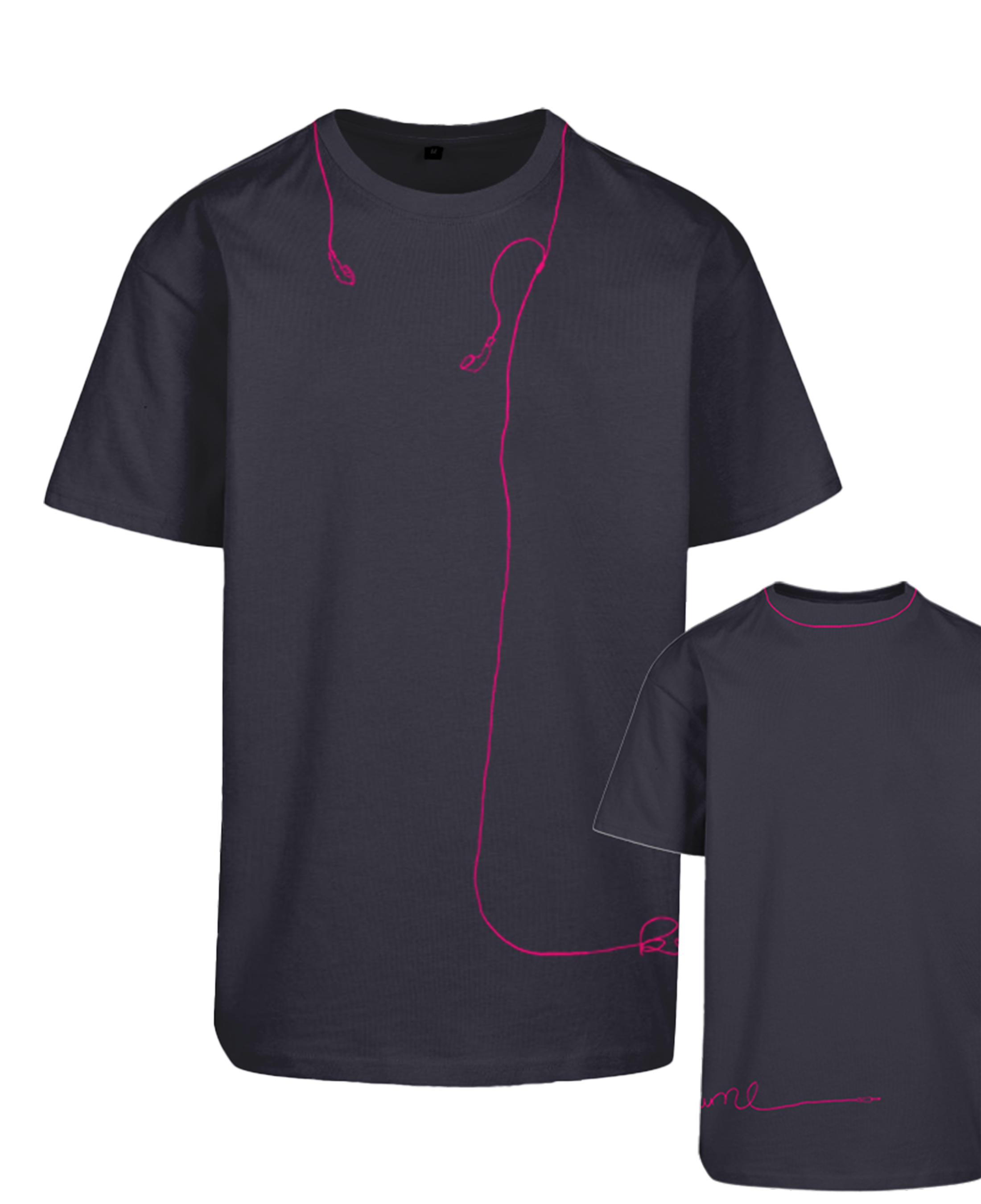 BYB_Tshirt_MeMyselfAndI_navy_neonpink.png